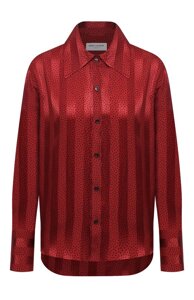 Шелковая рубашка Saint Laurent