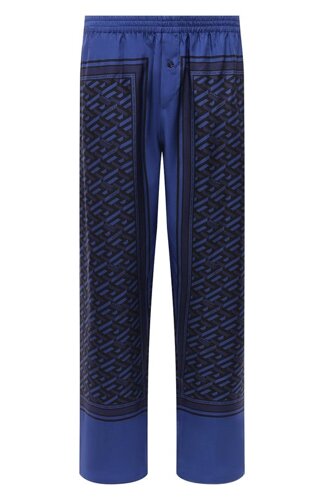 Шелковые пижамные брюки Versace