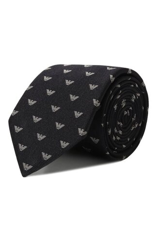 Шелковый галстук Emporio Armani