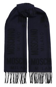 Шерстяной шарф Moschino