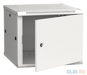 Шкаф коммутационный ITK (LWR3-09U66-MF) настенный 9U 600x600мм пер. дв. металл 2 бок. пан. 90кг серый 500мм 200град. 600мм IP20 IK10 сталь