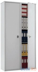Шкаф металлический для документов ПРАКТИК SL-185/2, 1800х920х340 мм, 2 отделения, 85 кг, сварной