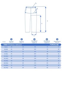 Штаны Forcelab Темно-серый, 7066173 (56, 3xl)