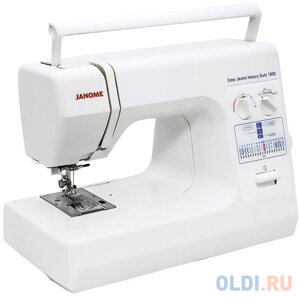 Швейная машина Janome Easy Jeans Heavy Duty 1800 белый