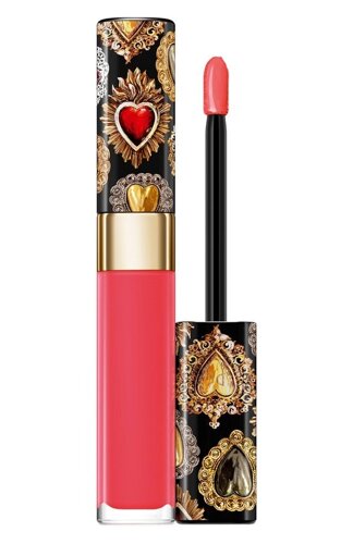 Сияющий лак для губ Shinissimo, оттенок 410 Coral Lust (5ml) Dolce & Gabbana