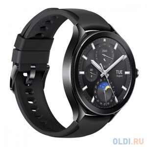 Смарт-часы Xiaomi Watch 2 Pro -Bluetooth Black Case with Black Fluororubber Strap M2234W1 (BHR7211GL)