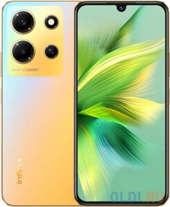 Смартфон Infinix X6716 Note 30i 128Gb 8Gb золотой моноблок 3G 4G 2Sim 6.66 1080x2400 Android 13 64Mpix 802.11 a/b/g/n/ac NFC GPS GSM900/1800 GSM