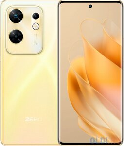 Смартфон Infinix X6731B Zero 30 256Gb 8Gb золотой моноблок 3G 4G 2Sim 6.78 1080x2400 Android 13 108Mpix 802.11 a/b/g/n/ac NFC GPS GSM900/1800 GS