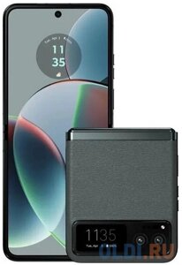 Смартфон Motorola XT2323-1 Razr 40 5G 256Gb 8Gb зеленый раскладной 3G 4G 1Sim 6.9 1080x2640 Android 13 64Mpix 802.11 a/b/g/n/ac/ax NFC GPS GSM90