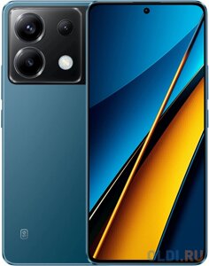 Смартфон POCO X6 5G 12/256gb blue MZB0g2JRU (53128)