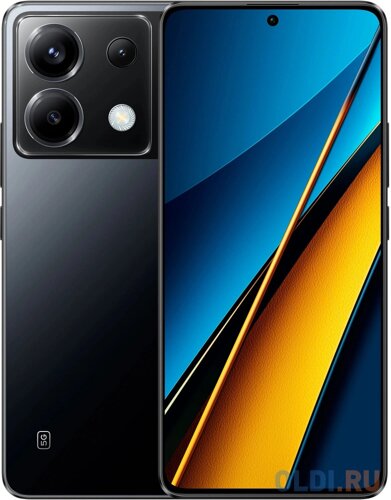 Смартфон POCO X6 5G 8+256gb black (MZB0fs5RU)