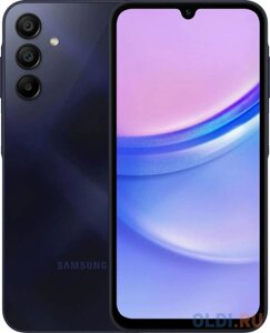 Смартфон samsung SM-A155F galaxy A15 128gb 4gb темно-синий SM-A155fzkdmea