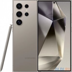 Смартфон Samsung SM-S928B Galaxy S24 Ultra 5G 256Gb 12Gb серый титан моноблок 3G 4G 2Sim 6.8 1440x3120 Android 14 200Mpix 802.11 a/b/g/n/ac/ax/b