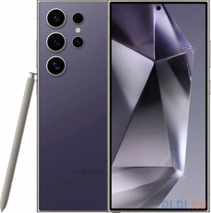 Смартфон Samsung SM-S928B Galaxy S24 Ultra 5G 512Gb 12Gb фиолетовый титан моноблок 3G 4G 2Sim 6.8 1440x3120 Android 14 200Mpix 802.11 a/b/g/n/ac