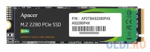 SSD накопитель apacer AS2280P4x 256 gb PCI-E 3.0 x4