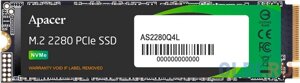 SSD накопитель apacer AS2280Q4l 2 tb PCI-E 4.0 х4