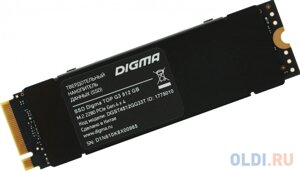 SSD накопитель Digma Top G3 512 Gb PCI-E 4.0 х4