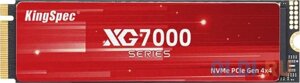 SSD накопитель kingspec XG7000-1TB 2280 1 tb PCI-E 4.0 х4