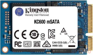 SSD накопитель kingston KC600 256 gb SATA-III