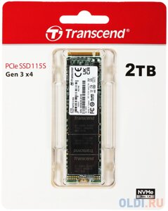 SSD накопитель Transcend 115S 2 Tb PCI-E 3.0 x4