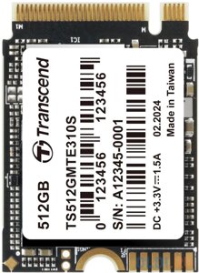 SSD накопитель Transcend MTE310S 512 Gb PCI-E 3.0 x4