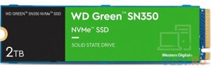 SSD накопитель Western Digital Green SN350 2 Tb PCI-E 3.0 x4