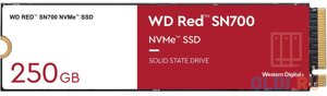 SSD жесткий диск M. 2 2280 250GB RED WDS250G1r0C WDC