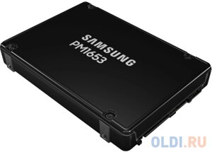 SSD жесткий диск SAS 24 гб/с 2.5 7.68TB PM1653 MZILG7t6HBLA-00A07 samsung