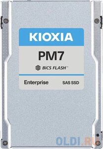 SSD жесткий диск SAS2.5 6.4TB TLC 24GB/S KPM71VUG6t40 kioxia