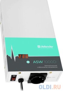 Стабилизатор напряжения Defender ASW 1000D 1 розетка