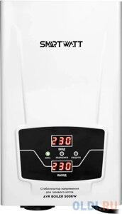 Стабилизатор напряжения для газового котла SMARTWATT AVR BOILER 500RW (140W - 260W, 500VA, 0.5 кВт, 50 Гц, розеток - 1,