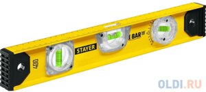 STAYER I-Bar 180?400 мм, двутавровый, уровень с поворотным глазком (3470-040)