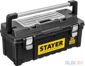 STAYER JUMBO-26, 650 x 280 x 270 мм,26? пластиковый ящик для инструментов, Professional (38003-26)