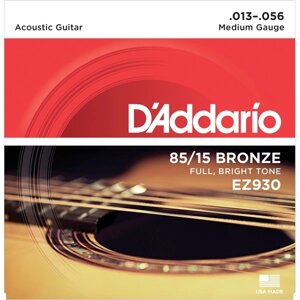 Струны для акустической гитары D'Addario