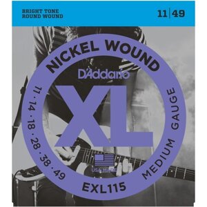 Струны для электрогитары D'Addario