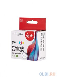 Струйный картридж Sakura 8285B001 (446 Color) для Canon, триколор, 8 мл., 180 к.