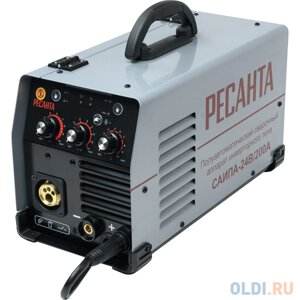 Сварочный полуавтомат Ресанта САИПА-24В/200А инвертор MIG-MAG 6.9кВт