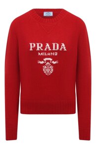 Свитер из шерсти и кашемира Prada