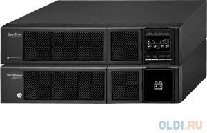 Systeme Electriс Smart-Save Online SRV, 6000VA/5400W, On-Line, Extended-run, Rack 4U (Tower convertible), LCD, Out: Hardwire, SNMP Intelligent Slot, US