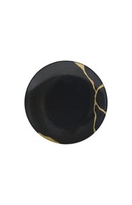 Тарелка салатная Kintsugi Charbon Bernardaud