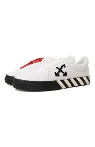 Текстильные кеды Vulcanized Off-White