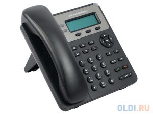 Телефон IP Grandstream GXP-1615 2 линии 1 SIP-аккаунта 2x10/100Mbps LCD (Аналог телефона VoIP Yealink SIP-T19P E2, 1 линия, PoE)