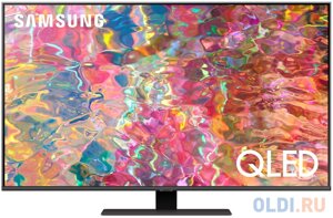 Телевизор 50 Samsung QE50Q80BAUXCE серебристый 3840x2160 50 Гц Smart TV Wi-Fi 2 х USB RJ-45 Bluetooth 4 х HDMI