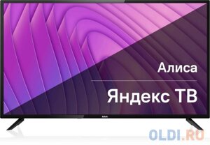 Телевизор LED BBK 40 40LEX-7249/FTS2c (B) yaos черный FULL HD 60hz DVB-T2 DVB-C DVB-S2 USB wifi smart TV (RUS)