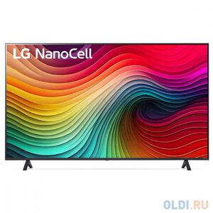 Телевизор LED LG 55 55NANO80T6a. ARUB синяя сажа 4K ultra HD 60hz DVB-T DVB-T2 DVB-C DVB-S DVB-S2 USB wifi smart TV