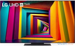 Телевизор LED LG 55 55UT91006LA. ARUB черный 4K ultra HD 60hz DVB-T DVB-T2 DVB-C DVB-S DVB-S2 USB wifi smart TV