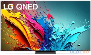 Телевизор LED LG 65 65QNED86T6a. ARUB черный титан 4K ultra HD 120hz DVB-T DVB-T2 DVB-C DVB-S DVB-S2 USB wifi smart TV