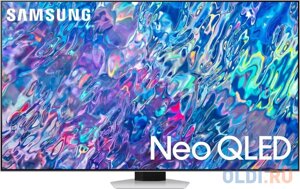 Телевизор mini LED 55 samsung QE55QN95bauxce серебристый 3840x2160 120 гц smart TV wi-fi 2 х USB RJ-45 bluetooth 4 х HDMI