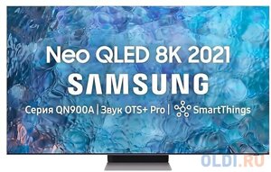 Телевизор samsung QE85QN900BUXCE 85 mini LED 8к ultra HD