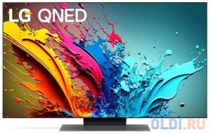 Телевизор жк 50 LG/ 50, ultra HD, QNED, local dimming, smart TV, wi-fi, DVB-T2/C/S2, MR, 2.0 ch (20W), 120гц, 4 HDMI, 2 USB, 1 pole,